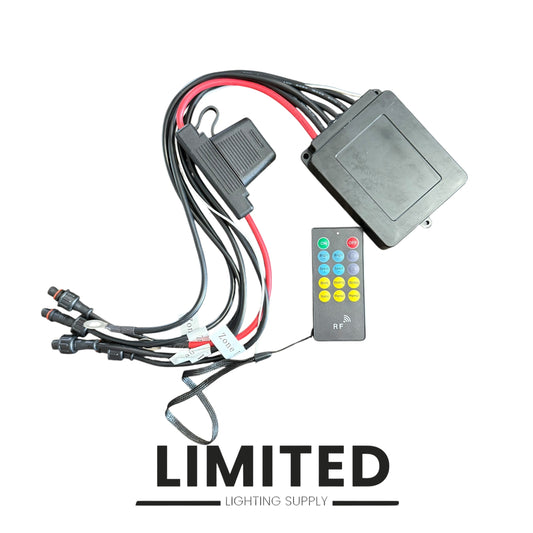 10 Row Pure White Wheel Lights Kit