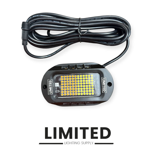 112 LED Pure White+Switchback Rock Lights Kit