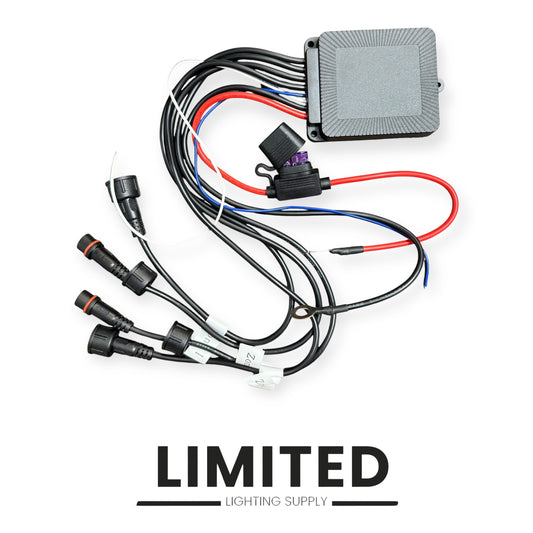 Quad Row RGB Dream Chasing wheel lights