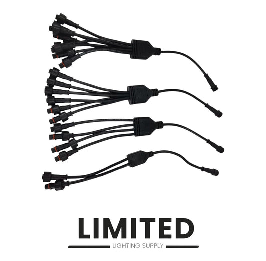 Rock Light Connectors Splitters