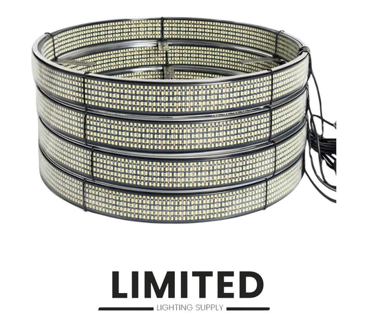 10 Row Pure White Wheel Lights Kit