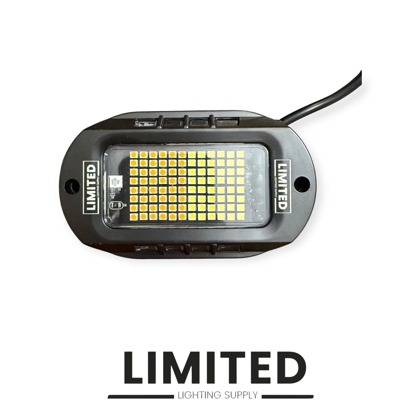 112 LED Pure White+Switchback Rock Lights Kit