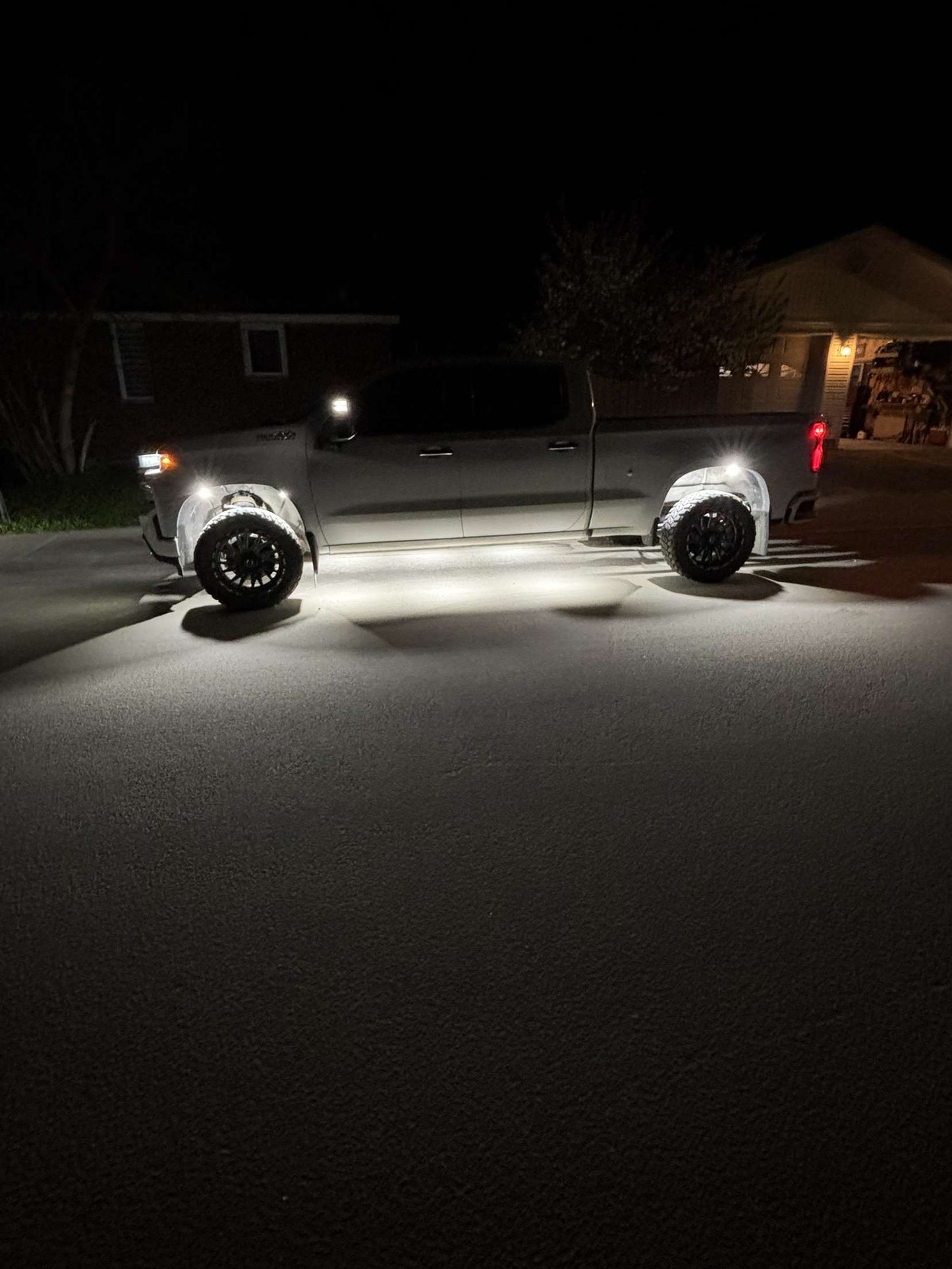 108LED Pure White rock Light Kit