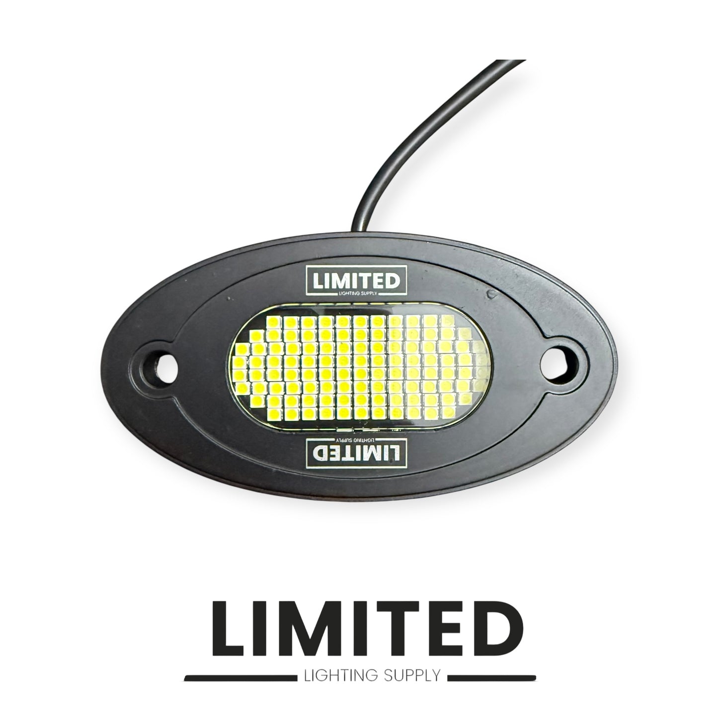 108LED Pure White rock Light Kit