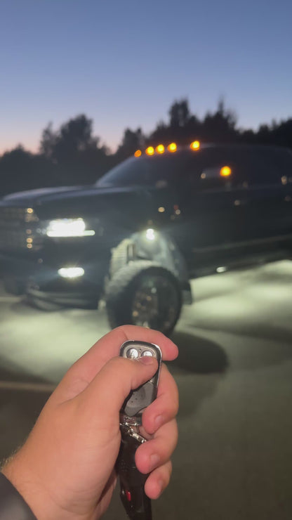 36LED Pure White Rock Light kit